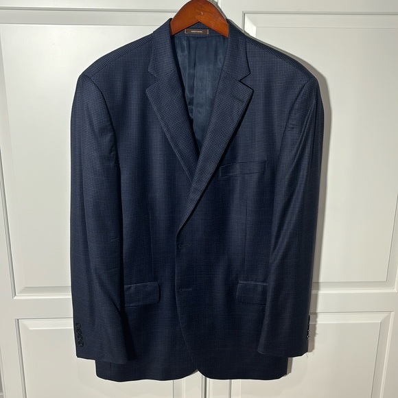 Peter Millar blue patterned sport coat - size 44R - Picture 1 of 8